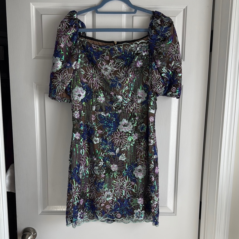 Floral Embroidered Dress